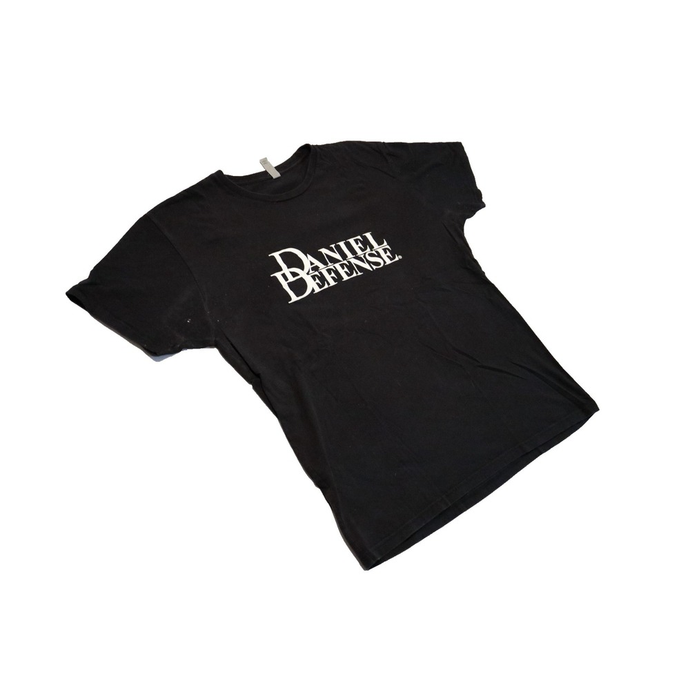 Daniel Defense Firearms Logo T-Shirt Mens XL Black - Next Level Apparel